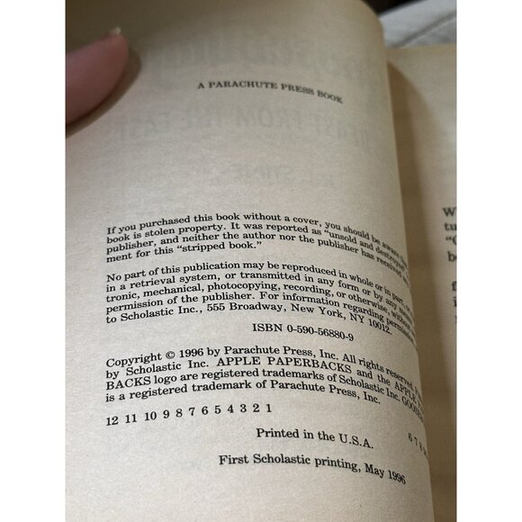 Goosebumps #43 The Beast From The East TRUE 1st Print Edition RL Stine UNREAD - Picture 10 of 10